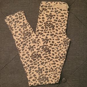 Mudd Cheetah Print Leggings